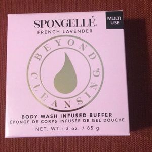 Spongelle French lavender body wash infused buffer